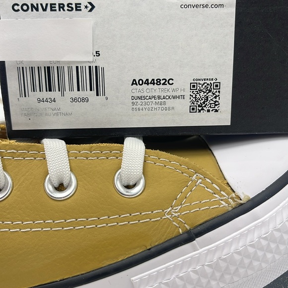 Converse Men’s CTAS CITY TREK WP H DUNESCAPE/BLACK/WHITE A04482C MTE Sneakers - Picture 16 of 16